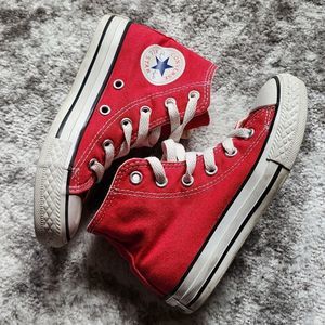 Converse Red Size 11.5 like Odd Squad Kids